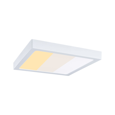 Iluminat interior - Panou LED Abia 2, White Select, cu senzor crepuscular și de mișcare, pătrat, 300x300mm, 14W, 900lm, 2700 - 4000K, alb