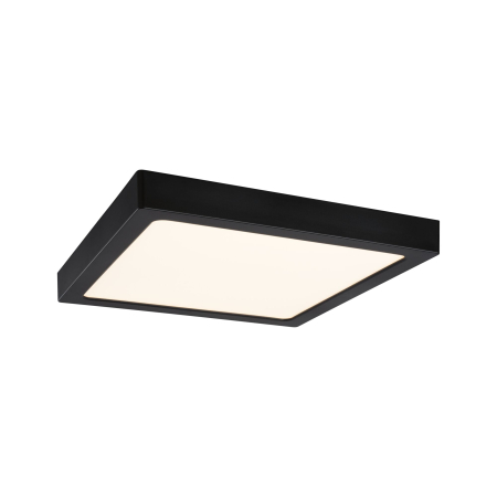 Panou LED Abia 2, White Select, cu senzor crepuscular și de mișcare, pătrat, 300x300mm, 14W, 900lm, 2700 - 4000K, negru [1]