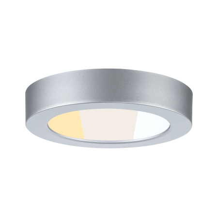 Iluminat interior - Panou LED Abia 2, White Select, cu senzor crepuscular și de mișcare, rotund, 170mm, 9,5W, 1100lm, 2700 - 4000K crom mat