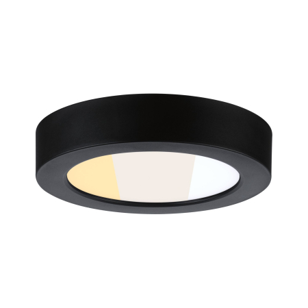 Iluminat interior - Panou LED Abia 2, White Select, cu senzor crepuscular și de mișcare, rotund, 170mm, 9,5W, 1100lm, 2700 - 4000K negru
