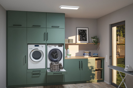 Panou LED Atria Shine, IP44, dreptunghiular, 560x200mm, 15,2W, 2030lm, 3000 - 6500K, alb [3]