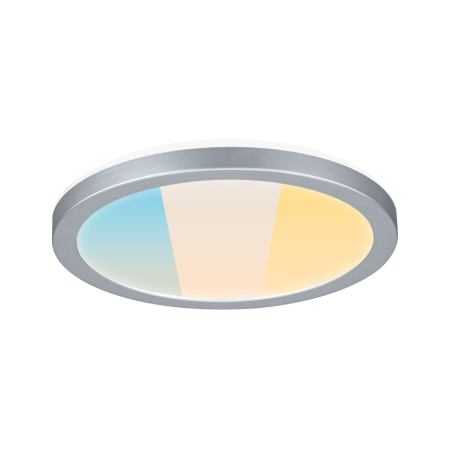 Panou LED Atria Shine, IP44, rotund, 190mm, 7,6W, 1100lm, 3000 - 6500K, crom mat [6]