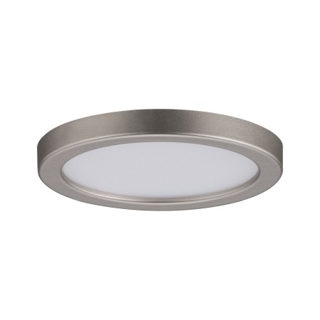 Panou încastrabil Areo LED rotund IP23 LED 1x5W 3000K 230V 80mm nichel mat/plastic [1]