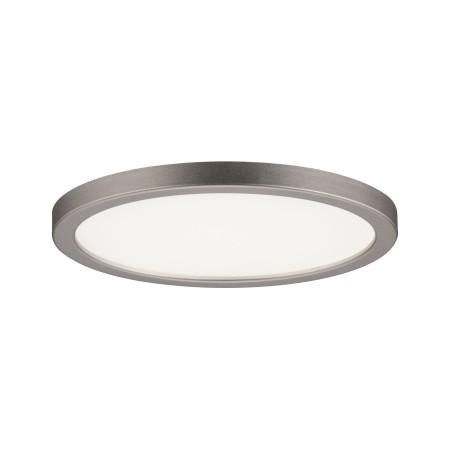 Panouri LED - Panou încastrabil Areo LED rotund IP44 1x8W 3000K 230V 120mm nichel mat/plastic, cu flux luminos variabil
