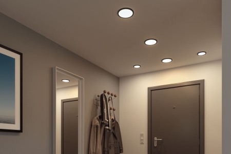 Panou încastrabil Areo VariFit LED, IP44, rotund, 175mm, 4000K, negru [7]