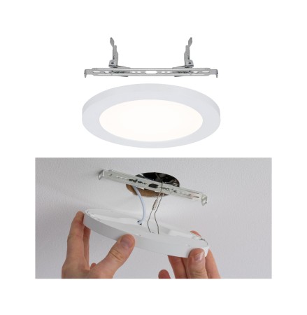 Panouri LED - Panou încastrabil Cover-it rotund LED 1x12W/1400lm 160mm 230V 3000K alb