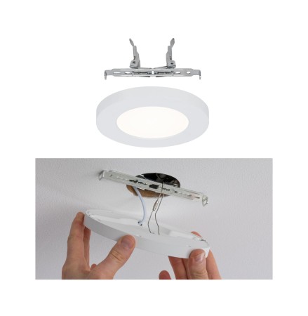 Incastrabil - Panou încastrabil Cover-it rotund LED 1x6W/ 700lm 113mm 230V 3000K alb