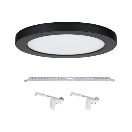 Panou încastrabil LED 2 în1, Cover-it,  rotund, 225mm, 1200lm, 4000K, negru [7]