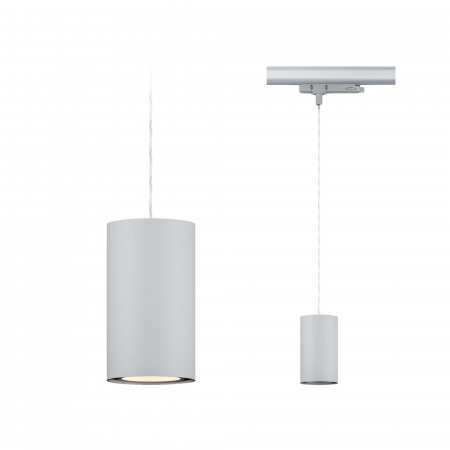 Office - Pendul Kratos ProRail3, 3000lm, 25W, 3000K, 230V, argintiu