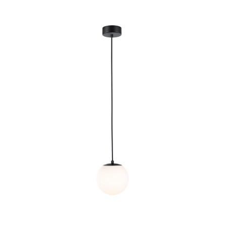 Iluminat de baie - Pendul LED Gove, IP44, 9W, negru mat, satin