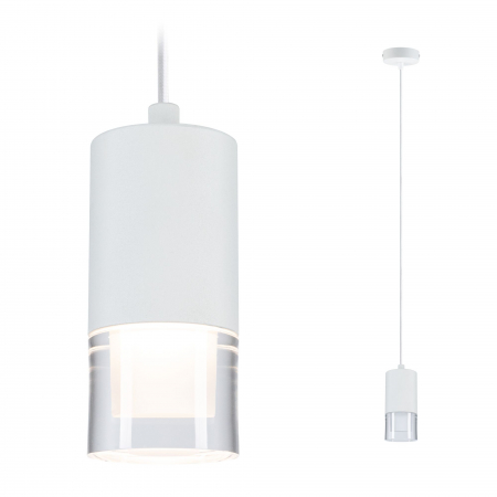 Familia Kame - Pendul LED Kame, 9W, clar, alb Signal, flux luminos variabil în 3 pași