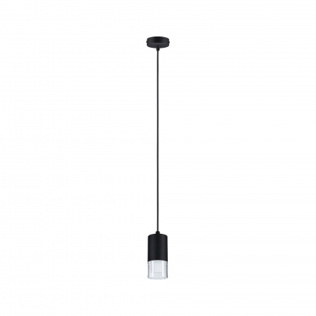 Pendul LED Kame, 9W, clar, negru Signal, flux luminos variabil în 3 pași [1]