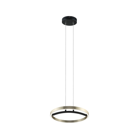 Pendul LED Melira, 2700K, 1690lm, 24W, negru mat-auriu, flux luminos variabil în 3 pași [5]