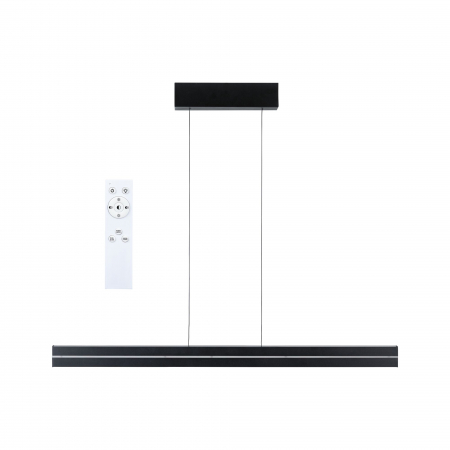 Pendul LED Raiko, RGBW+, cu flux luminos variabil, 2300lm / 370lm, 19W / 6W, negru [8]
