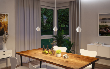 Pendul LED Shima, GU10, max. 10W, alb mat [2]