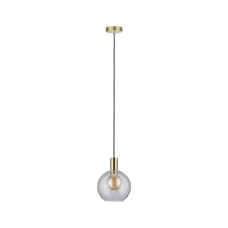 Pendul Neordic Esben cu fir textil max1x20W E27 clar/alamă 230V sticlă/metal [2]