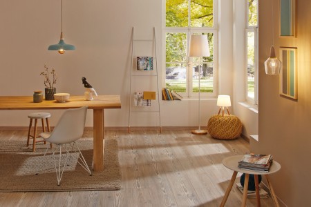 Pendul Neordic Juna cu fir textil 160mm max.1x20W E27 verde deschis/cupru/lemn 230V metal/lemn  [4]