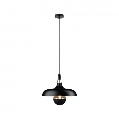 Pendul Neordic Juna, E27, max. 20W, șampanie, negru mat-metal, flux luminos variabil [6]