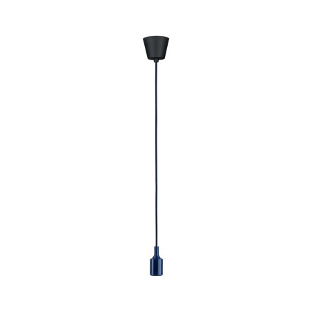 Pendul Neordic Ketil, E27, max. 60W, albastru închis-negru, silicon-plastic [1]