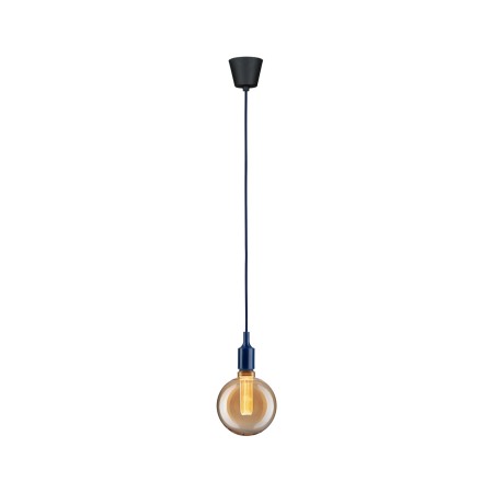 Pendul Neordic Ketil, E27, max. 60W, albastru închis-negru, silicon-plastic [3]