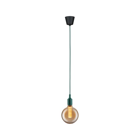 Pendul Neordic Ketil, E27, max. 60W, verde închis-negru, silicon-plastic [3]