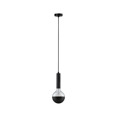 Pendul Neordic Kine cu fir textil max 1x20W E27 negru 230V metal [1]