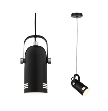 Iluminat pentru plante - Pendul Neordic Lavea max. 1x15W, E27, negru, 230V, metal