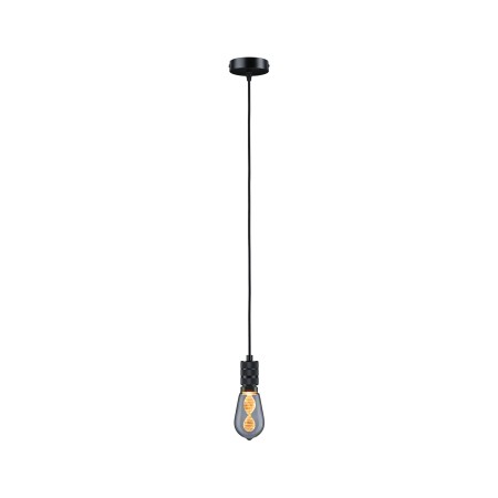 Pendul Neordic Tilla max1x60W E27,  negru grafit, 230V, textil/metal [5]