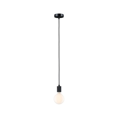 Pendul Neordic Tilla max1x60W E27,  negru grafit, 230V, textil/metal [2]