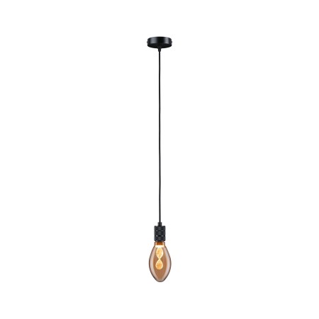 Pendul Neordic Tilla max1x60W E27,  negru grafit, 230V, textil/metal [4]