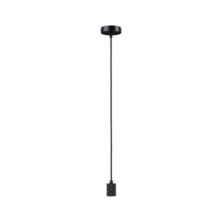 Pendul Neordic Tilla max1x60W E27,  negru grafit, 230V, textil/metal [1]