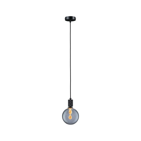 Pendul Neordic Tilla max1x60W E27,  negru grafit, 230V, textil/metal [3]