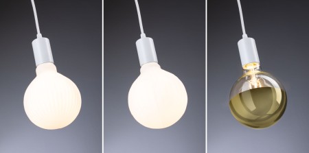 Pendul Ravi, IP44, E27, max. 60W, alb mat [6]