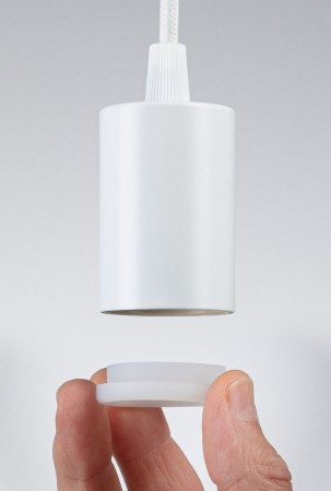 Pendul Ravi, IP44, E27, max. 60W, alb mat [5]