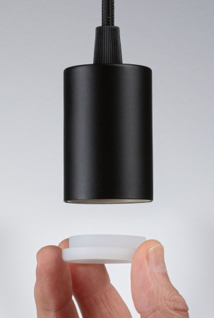 Pendul Ravi, IP44, E27, max. 60W, negru mat [5]