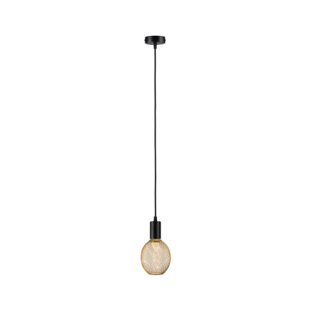 Pendul Ravi, IP44, E27, max. 60W, negru mat [1]