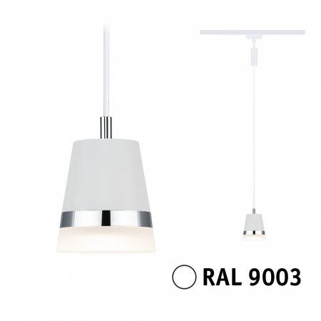 Pendul URail Cone, max 1x10W, GU10, alb Signal, 230V [2]