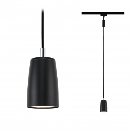 Pendul URail Cover, max 1x10W, GU10, negru mat, 230V [1]