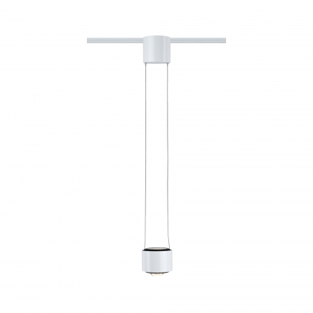 Penduluri - Pendul URail LED Aldan, 850lm / 460lm, 8,5W, 3000K, 230V, alb Signal, flux luminos variabil