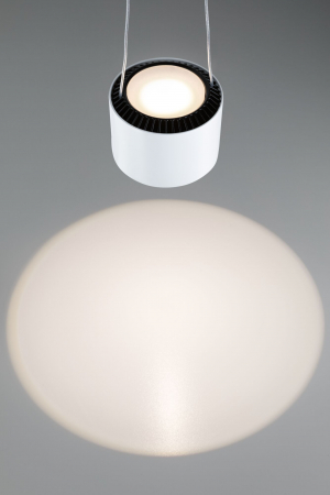 Pendul URail LED Aldan, 930lm / 530lm, 8,5W, 4000K, 230V, alb Signal, flux luminos variabil [4]