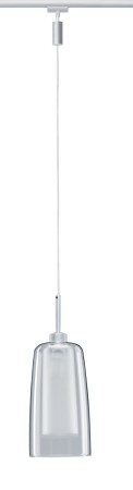 Pendul URail LED Arido II 1x5W GU10 crom mat/clar/Satin 230V metal/sticlă [2]