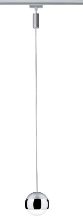 Pendul URail LED Capsule II 1x6W crom mat/crom 230V metal/plastic, cu flux luminos variabil [1]