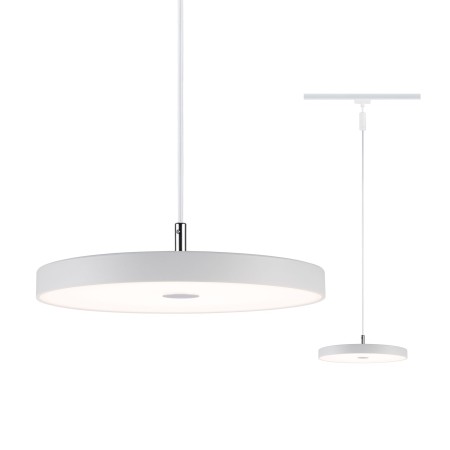 Penduluri - Pendul URail LED Hildor, 850lm, 15W, 3000K, 230V, alb, cu flux luminos variabil