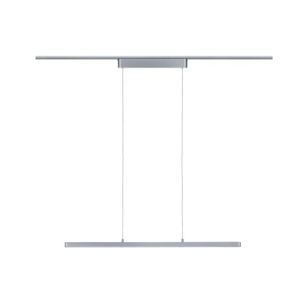 Pendul URail Lento 1x42W crom mat 230V, metal, cu flux luminos variabil [2]