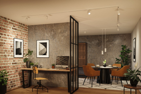 Pendul URail Lirena, GU10, max. 10W, 230V, alb Signal [2]