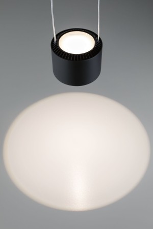 Pendul pentru șină Urail, Aldan 13W negru/negru 230V, metal, cu flux luminos variabil [3]