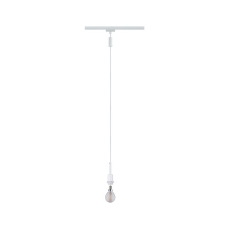 Pendul pentru șină Urail, Deco max20W E14 alb [1]