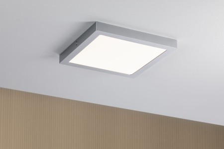 Plafonieră Abia LED-Panel 300x300mm 22W crom mat 230V, plastic [4]