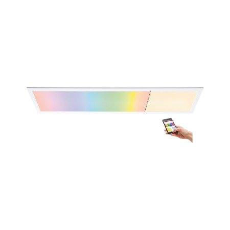 Iluminat interior - Plafonieră Amaris ZB LEDPanel RGBW 1195x295mm 35W alb mat 230V metal