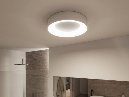 Plafonieră Casca LED, IP44, White Switch, 2100lm, 230V, 23W, aluminiu mat [4]